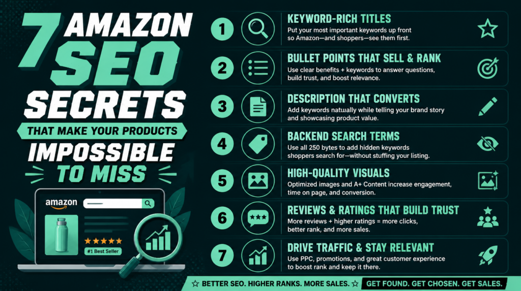 Amazon SEO tips that improve your listing copies Amazon SEO tips that improve your listing copies