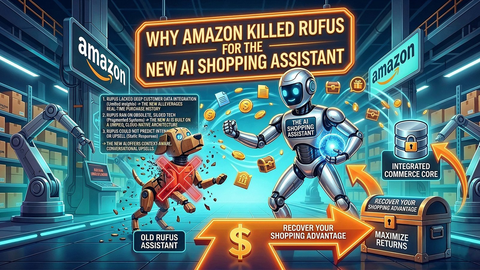 Why Amazon killed Rufus for the new AI Shopping Assistant